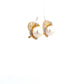 ARETES CON PERLAS Y DIAMANTES