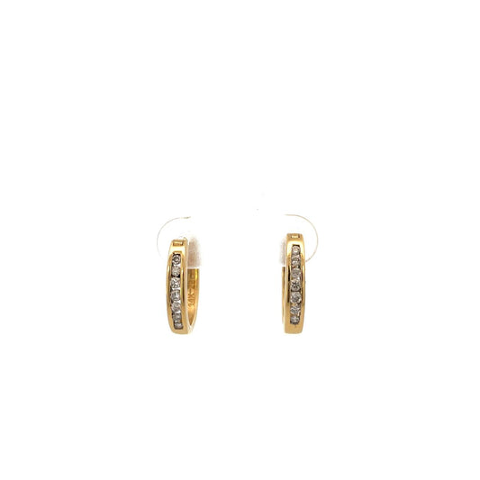 ARETES CON DIAMANTES