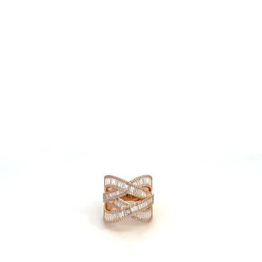 ANILLO ROSE GOLD CON DIAMANTES