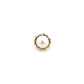 ANILLO DE ORO AMARILLO CON PERLAS Y DIAMANTES