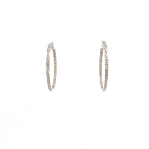 ARETES ARGOLLAS CON DIAMANTES