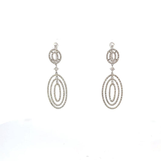 ARETES CON BRILLANTES