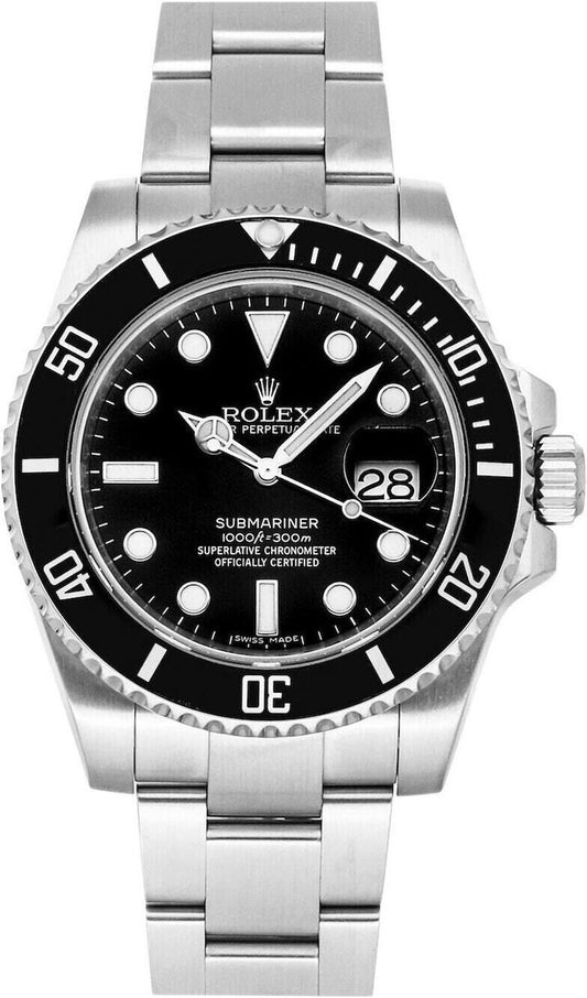 RELOJ ROLEX SUBMARINER DATE ACERO 40MM BLACK