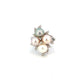 ANILLO CON DIAMANTES Y PERLAS