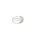 ANILLO EN ORO BLANCO CON DIAMANTES