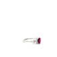 ANILLO CON RUBI Y DIAMANTES
