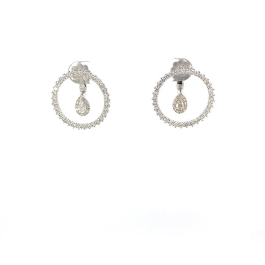 ARETES CON DIAMANTES
