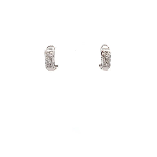 ARETES CON DIAMANTES