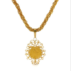 COLLAR DE POLLERA SALOMONICA