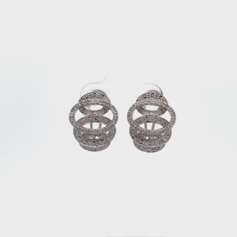 ARETES CON DIAMANTES