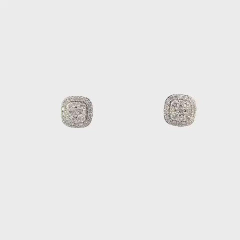 ARETES CON DIAMANTES