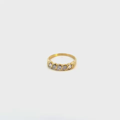 ANILLO DE DAMA CON DIAMANTES
