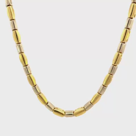 COLLAR  EN ORO AMARILLO