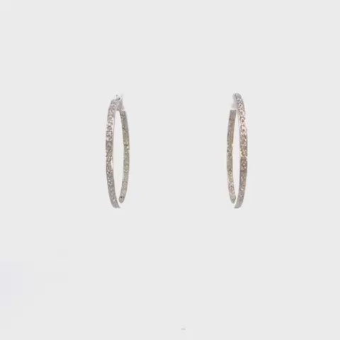 ARETES ARGOLLAS CON DIAMANTES