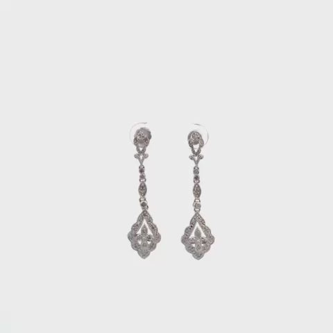 ARETES CON BRILLANTES