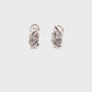 ARETES CON DIAMANTES
