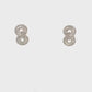 ARETES CON DIAMANTES DE FORMA DE INFINITO 0.82 CT