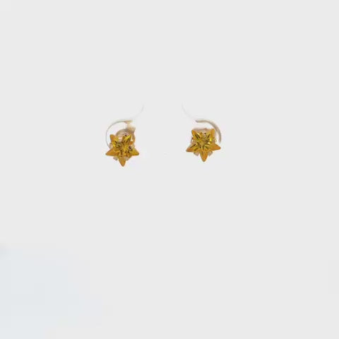 ARETES EN FORMA DE ESTRELLA