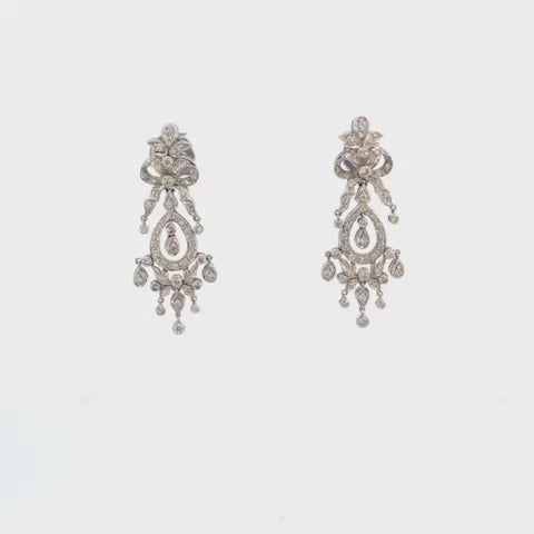 ARETES CON BRILLANTES