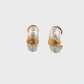 ARETES BICOLOR CON DIAMANTES