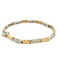 PULSERAS BICOLOR CON DIAMANTES