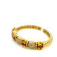 PULSERAS DE DAMA CON TOPACIO Y DIAMANTES