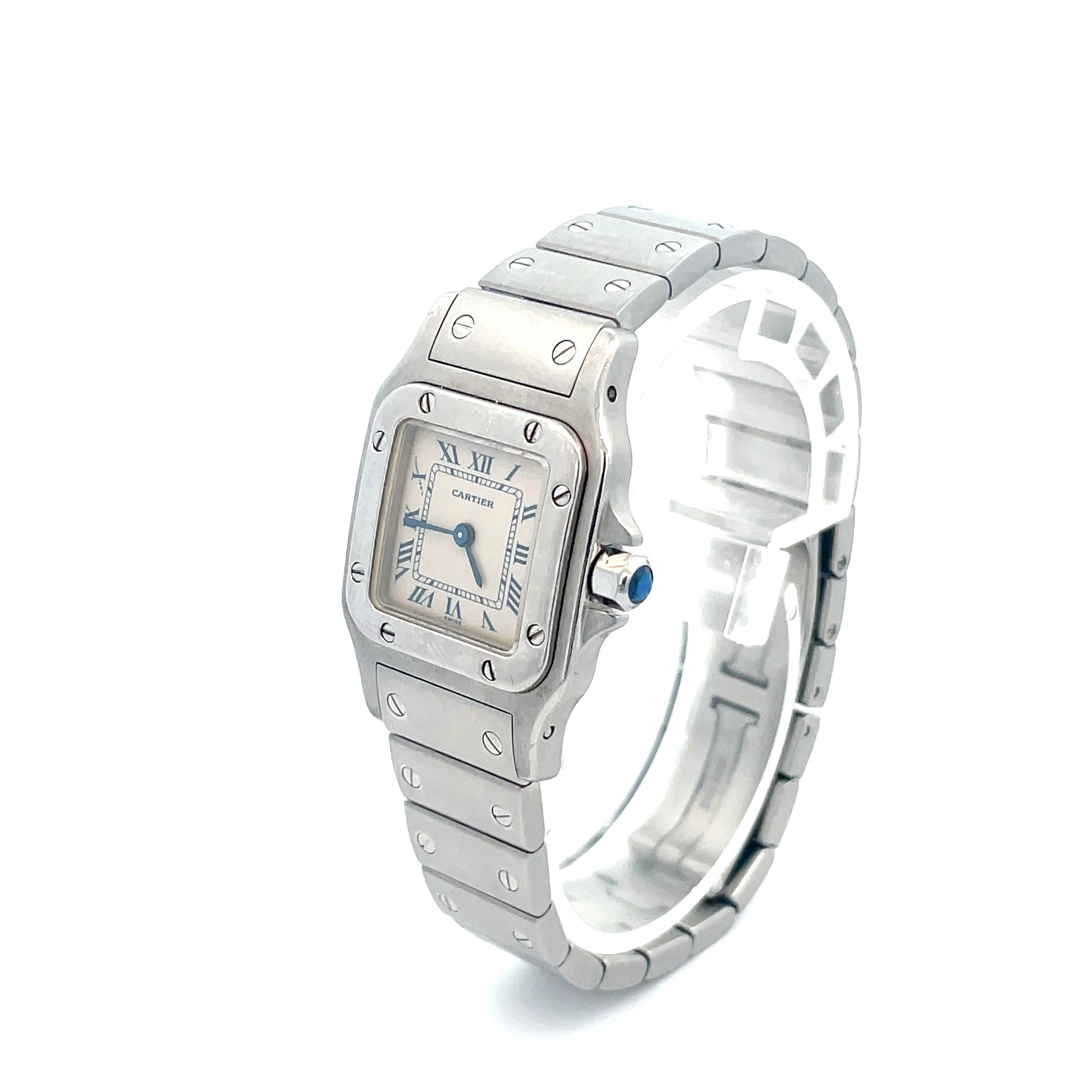 RELOJ CARTIER SANTOS GALBÉE – masluxury.pa