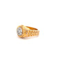 ANILLO DE CABALLERO CON DIAMANTES