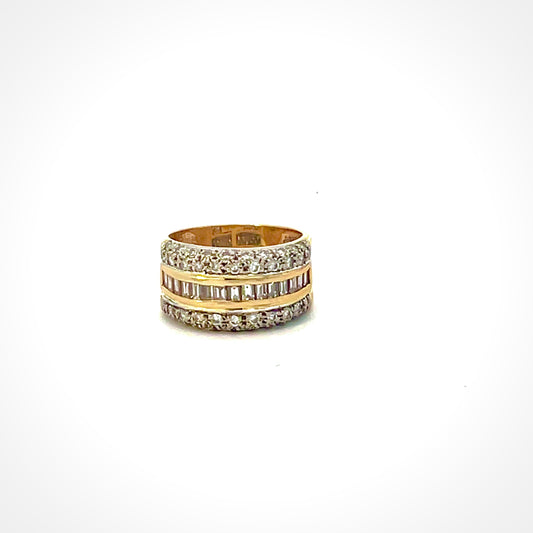 ANILLO DE DAMA CON DIAMANTES